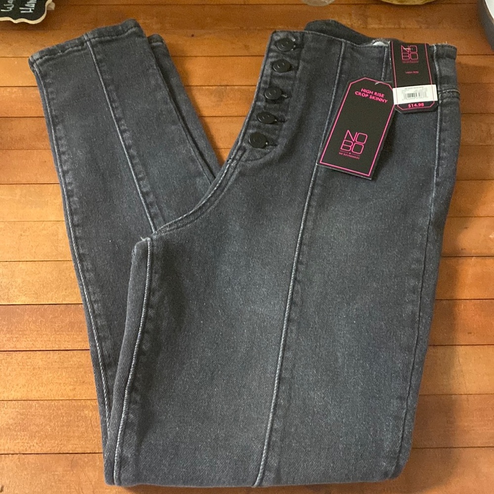 No Boundaries High Rise Crop Skinny NWT sz11